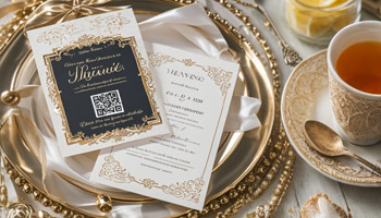 Como fazer convites de casamento com um código QR