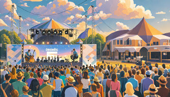 Aprimorando festivais de música com códigos QR