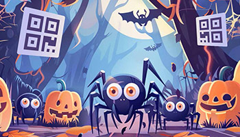 Usando o QRSpider para criar convites exclusivos com QR Code para o Halloween
