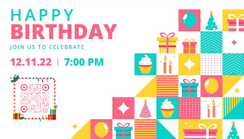 Dicas inovadoras para criar convites de aniversário com QR Code